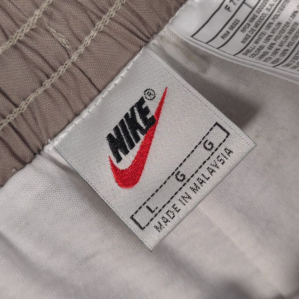 NIKE Mens Jogger Pants LARGE Brown Zip Ankle Lined Athletic‎ - Picture 2 of 13